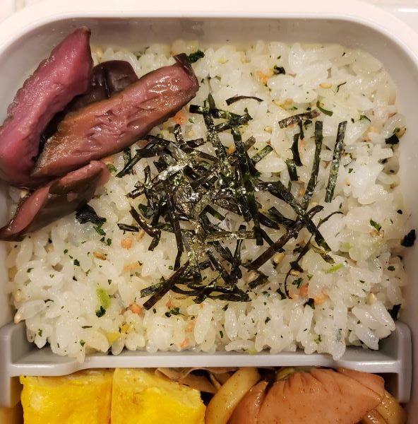 No.160：2024年最後のお弁当（たぶん）｜2024年12月26日｜苦痛な男子高校生弁当日記