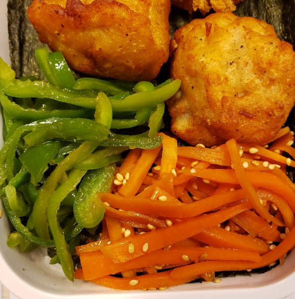 No.314：カナブンみたいな色の海苔が安かった｜2025年11月5日｜苦痛な男子高校生弁当日記