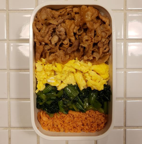 No.319：トリプルタンパク質｜2025年11月12日｜苦痛な男子高校生弁当日記