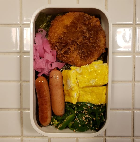 No.335：どうせ冷えるのに？｜2025年12月11日｜苦痛な男子高校生弁当日記