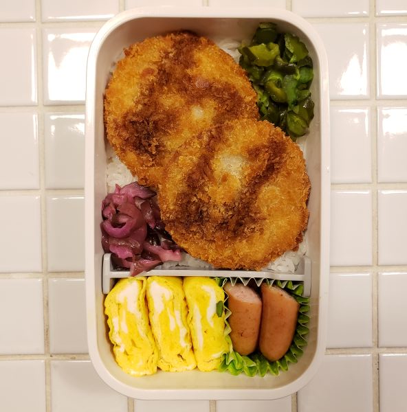 No.349：2025年最後の弁当（恐らく）｜2025年12月28日｜苦痛な男子高校生弁当日記